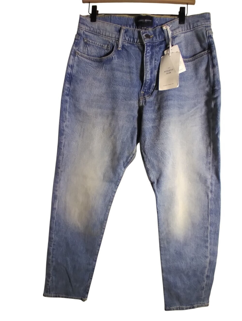 NWT Lucky Brand Athletic Slim Comfort Stretch Mens Denim Jean Size 33x30
